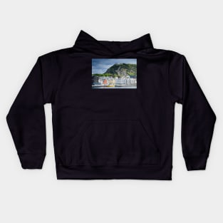 Alesund Town Cityscape Norway Kids Hoodie